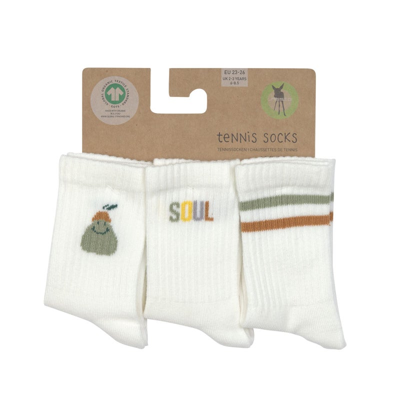 Lassig Tennis Socks GOTS (3 pcs) - Image 5