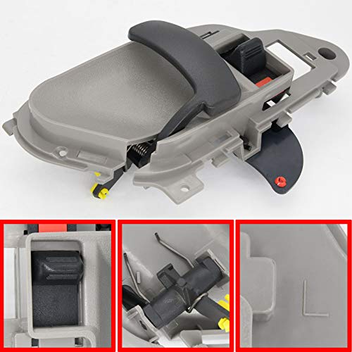 LIYYOO 15708043 15708044 Inside Interior Door Handle,Driver & Passenger Side,Compatible with 1995-2000 Chevrolet Tahoe GMC Yukon GM - Image 4