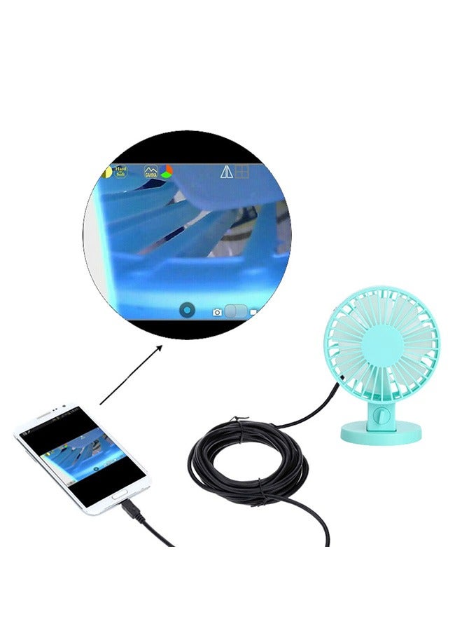 Three-in-one TYPE-C USB Android phone endoscope with 7MM spiral head and 2-meter waterproof capability - Image 2