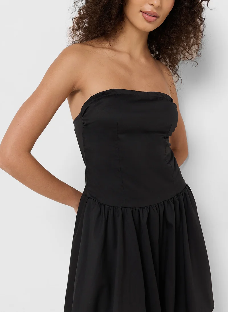 Ginger Strapless Bubble Mini Dress