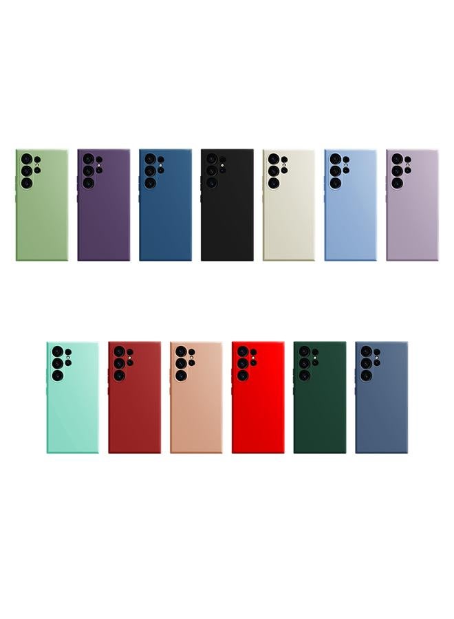 S-TOP Case For Samsung Galaxy S24 Ultra 5G Imitation Liquid Silicone Phone Case - Image 2