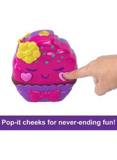 Polly Pocket Compact Playset, Something Sweet Cupcake With 2 Micro Dolls & Accessories, Travel Toys With Surprises  - Image 3