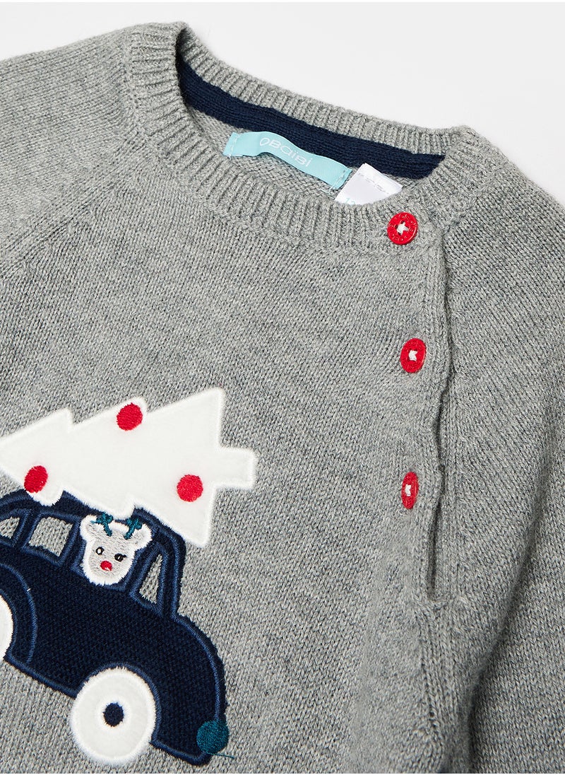 OBaiBi By Okaidi Baby Boys Sweatshirt - pzsku/ZC0B1415B9E84B9EC9C54Z/45/_/1709805852/efb3e156-1e44-4dfd-a262-c0506088fb4a