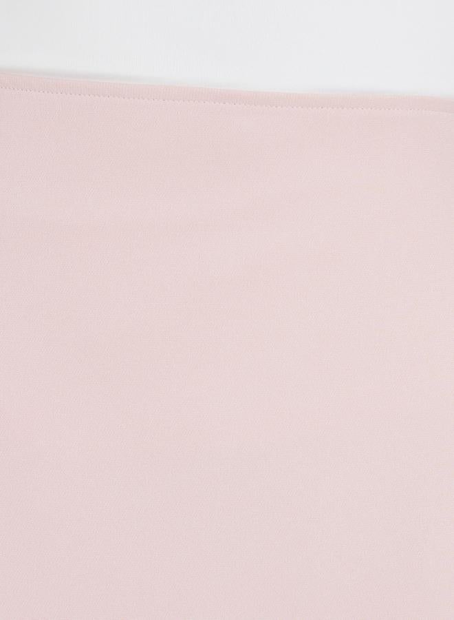 ستايلي تنورة ميدي سادة بقصة مستقيمة وسحَّاب مخفي - Image 3