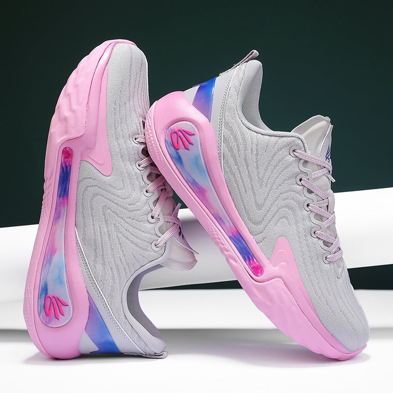 Basketball Shoes Curry 12 Mens and Womens Full Net Flying Weaving Sports Boots Fashion All-Star Training Shoes Friction Sound White black - Image 3