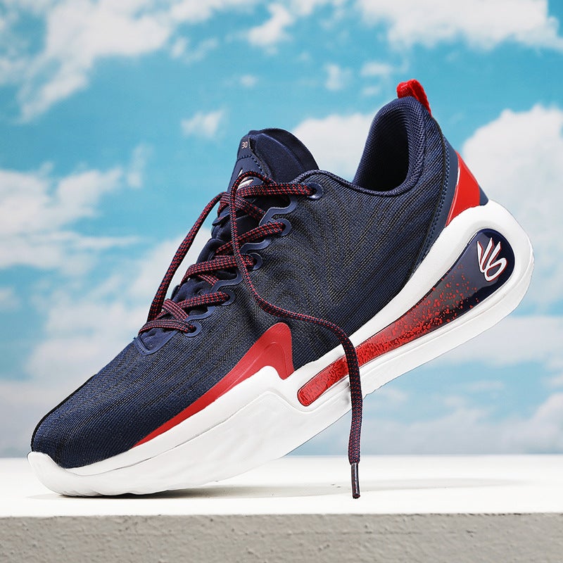 Basketball Shoes Curry 12 Mens and Womens Full Net Flying Weaving Sports Boots Fashion All-Star Training Shoes Friction Sound White black - Image 5