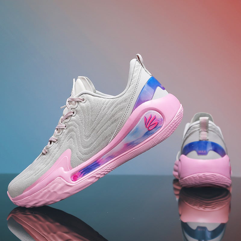 Basketball Shoes Curry 12 Mens and Womens Full Net Flying Weaving Sports Boots Fashion All-Star Training Shoes Friction Sound White black - Image 4