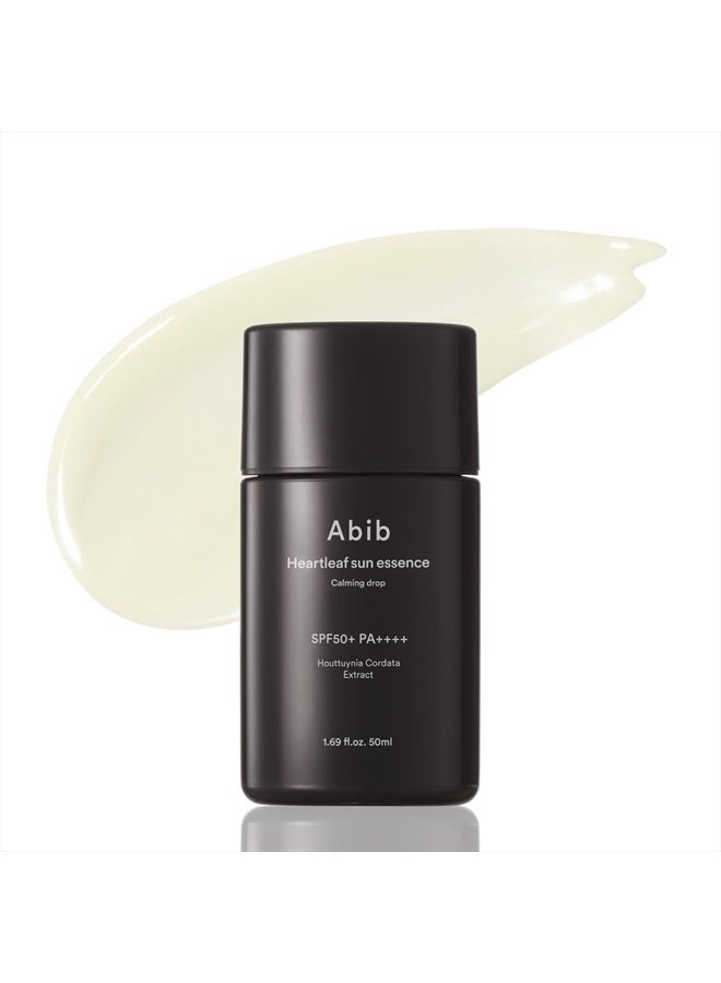 abib قطرة هارتليف صن إيسنس المهدئة 1.69 أونصة سائلة / 50 مل | 2 في 1، إيسنس واقي من الشمس، مهدئ للتوتر، إيسنس هارتليف المهدئة - Image 1