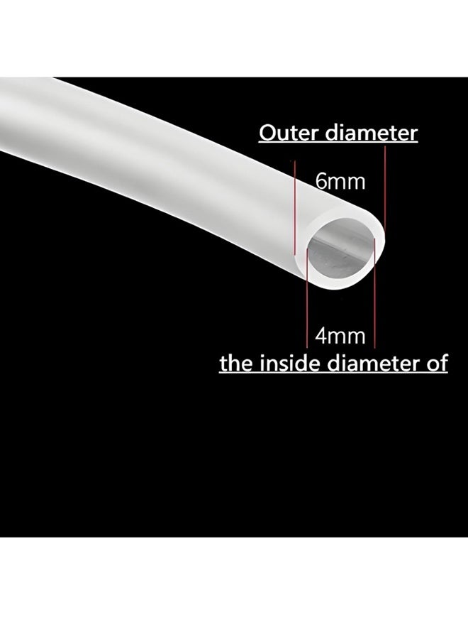Fish Tank Airline Oxygen Hose for Oxygen Pump 4 * 6mm Air Pump Tube 1Meter Oxygen Air Line Can be widely Used in Fish Tanks, Fishing, Aquatic Product Sales, Live Fish Transportation, etc - Image 5