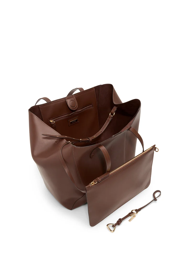ALDO Top Handle Zip Through Tote