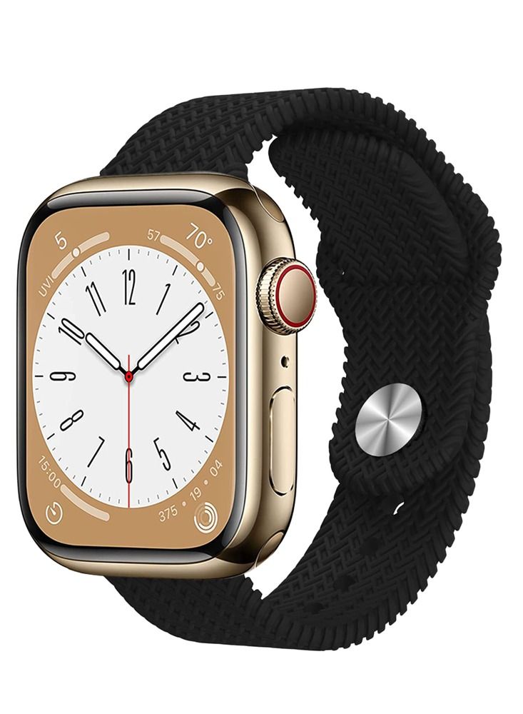 هونج كونج ساعة سوبر 9 برو الذكية لتتبع اللياقة البدنية مع شاشة أموليد، مقاومة للماء IP67، عداد الخطى، ضغط الدم، مراقبة النوم، ساعة ذكية متعددة الوظائف (أسود، ذهبي) - Image 1