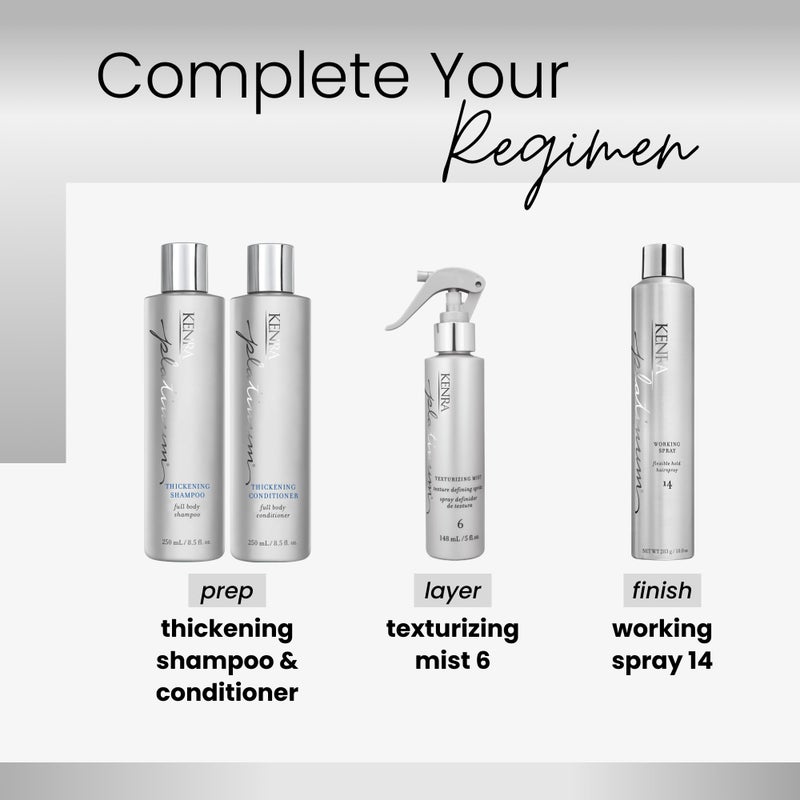 Kenra Professional Platinum Texturizing Mist 6 | Texture Defining Spray | All Hair Types | 5.0 fl. oz. - Image 5