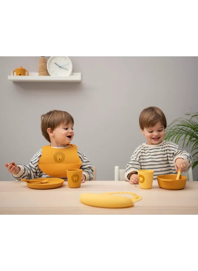 Trixie Silicone Bib With Handy Pocket - Pack of 2 - Mr. Lion - Image 4