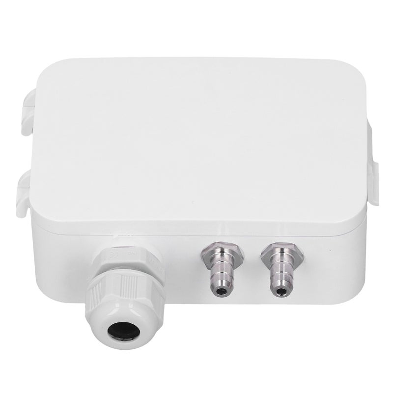 Differential Pressure Transmitter: White ABS Material, High Accuracy & Sensitivity - Stable Digital Acquisition & Temperature Compensation, Air Pressure Sensor for HVAC, VAV, Energy Management Systems - Image 4