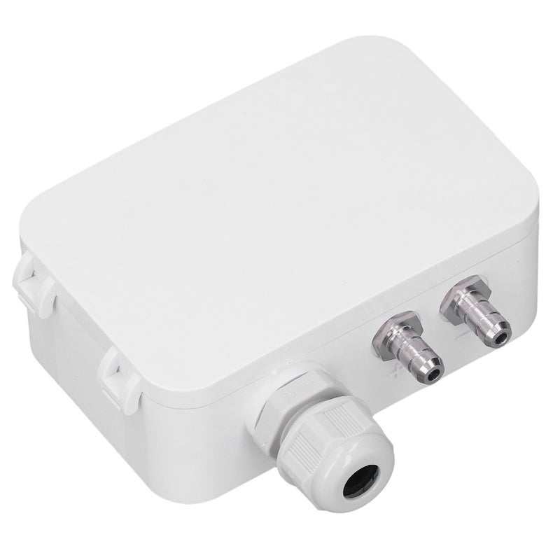 Differential Pressure Transmitter: White ABS Material, High Accuracy & Sensitivity - Stable Digital Acquisition & Temperature Compensation, Air Pressure Sensor for HVAC, VAV, Energy Management Systems - Image 5