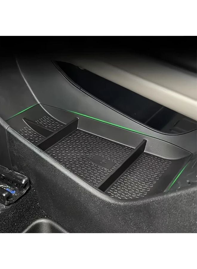 BYD Yuan Up Pro 2024 2025 صندوق تخزين مسند الذراع في الكونسول الوسطي بتصميم الماس الأسود - Image 5