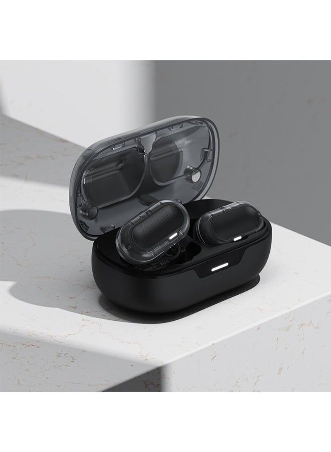 ACEFAST True Wireless Bluetooth Earbuds FA003, 8.5 hours of music, Open Wearable Stereo Earbuds,ENC noise cancelling, Charging case 550mAh, IPX4 waterproof - Black - Image 3