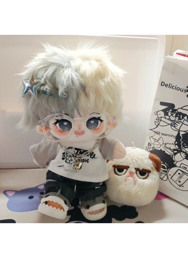 Hua Chenyu Sunrise Concert Flower Attribute 20cm Cotton Doll With Plush Doll Genuine Gift Surrounding-Color:A Random Shoe Without Baby-Height:20cm Installed Frame With Concave Shape