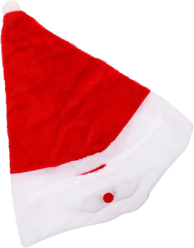 Cabilock 1Pc Creative Santa Cover for Motorcycle Fun Christmas Decor Brightly Colored Keeps You Warm While Riding for Holiday Festivities - Image 1