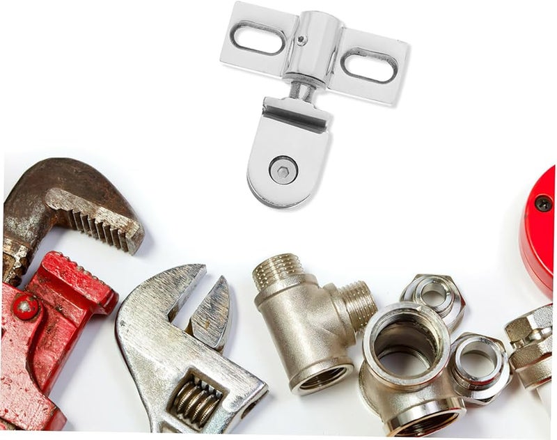 Stainless Steel Shower Door Pivot Hinges Set Dual Direction Opening Enhanced Sealing Complete Screws Gaskets - Image 5
