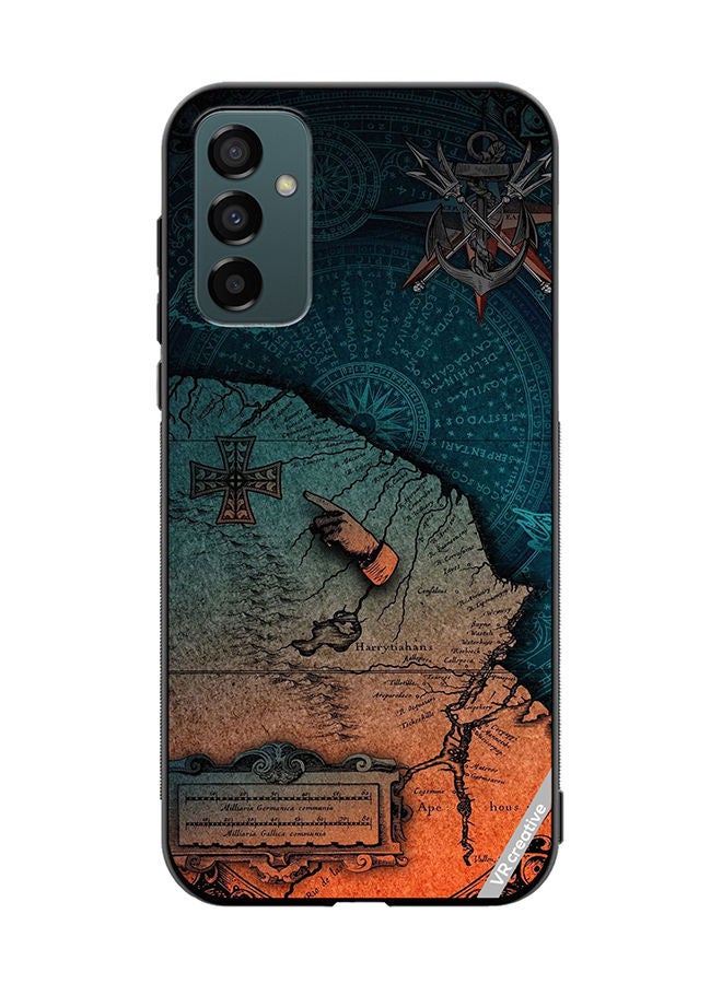 VR CREATIVE Protective Case Cover For Samsung Galaxy F23 Compas Design Multicolour - Image 1