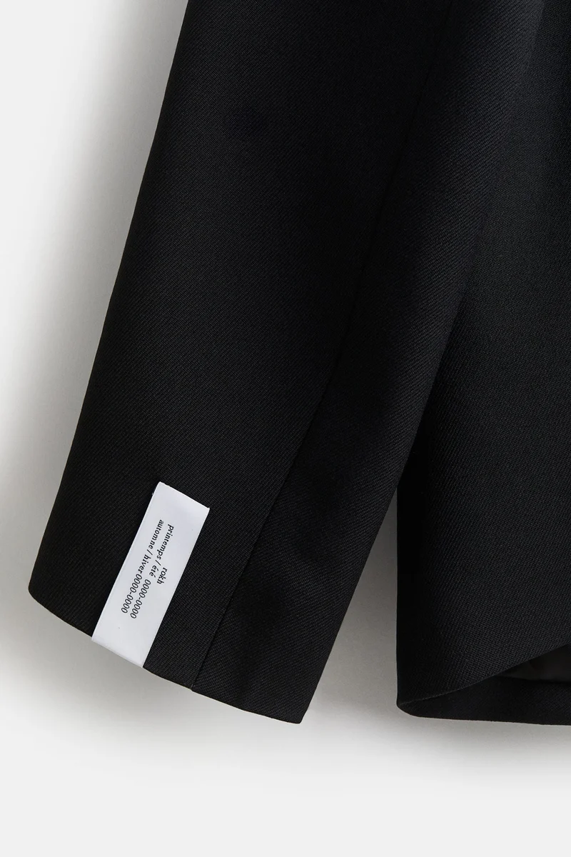 H&M  Button-detail wool blazer for Men | Best Price UAE