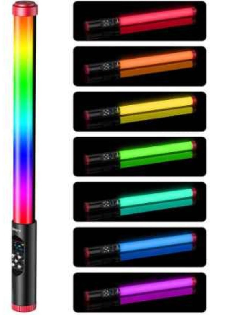 ELTRAZONE FM-128 RGB LED Light Waterproof Lighting Bar With OLED Display Indicator - Image 3