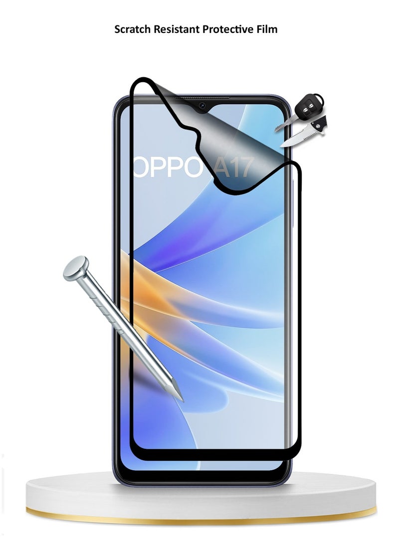 Wtech Nano Matte Ceramic Anti Fingerprint Screen Protector For Oppo A17K 4G A17 4G Clear - Image 2