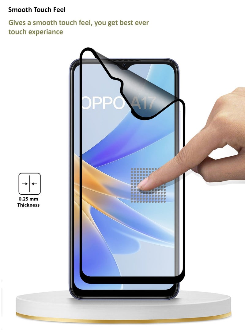 Wtech Nano Matte Ceramic Anti Fingerprint Screen Protector For Oppo A17K 4G A17 4G Clear - Image 3