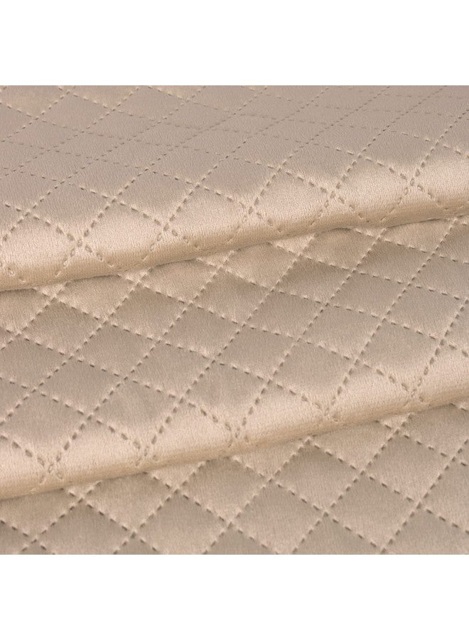STITCHNEST مجموعة من 2 غطاء وسادة | مخمل مبطن | بيج | مظهر ناعم وعالي الجودة | 12x18 بوصة | مناسب للكنبة وديكور غرفة المعيشة - Image 5