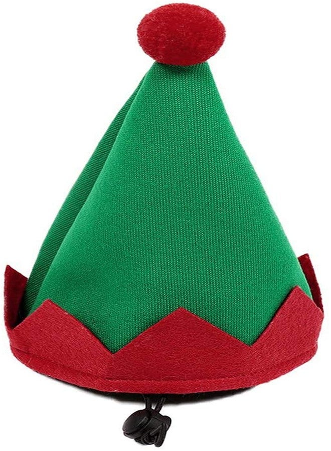 موغوكو زي تنكري مضحك للحيوانات الأليفة مع قبعة، مناسب للكلاب والقطط، زي قزم عيد الميلاد من موغوكو، ملابس دافئة من الصوف للجراء لعيد الميلاد (مقاس صغير) - Image 5