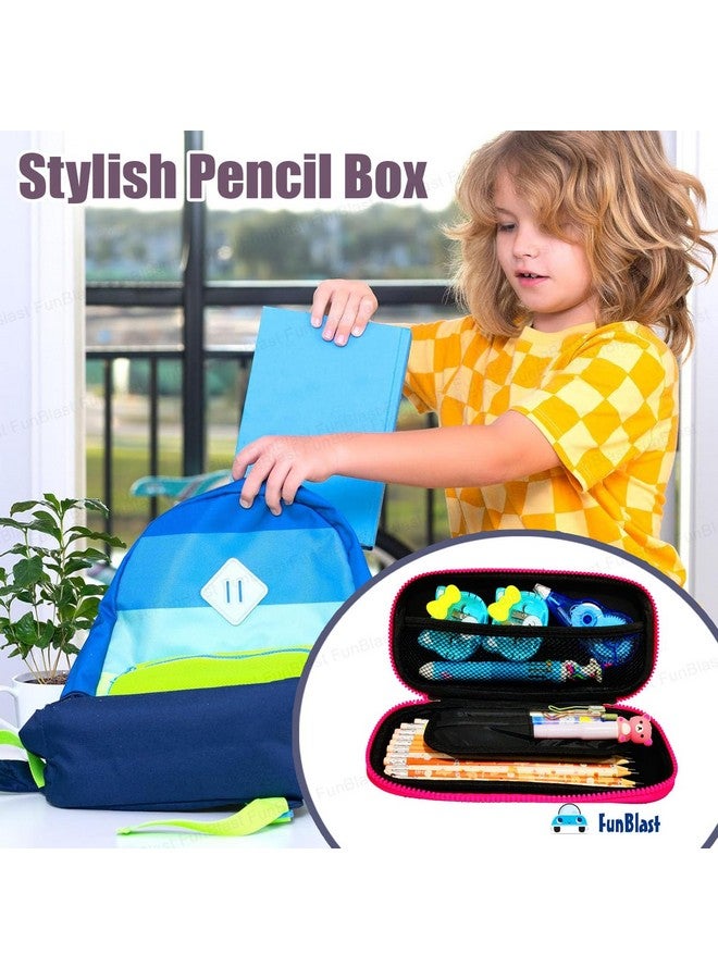 فنبلاست حافظة أقلام متعددة الأغراض بسحاب من فن بلاست، حقيبة أقلام وحقيبة أقلام رصاص لحفظ اللوازم المدرسية للأطفال (بومة - صغيرة) - Image 5