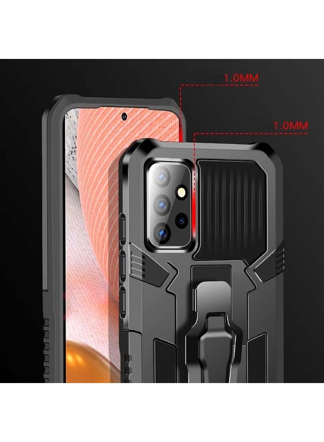 اس-توب جراب لهاتف Samsung Galaxy A03s مقاس 164 مم Armor Warrior مقاوم للصدمات من البولي كربونات + جراب واقٍ من مادة TPU - Image 5