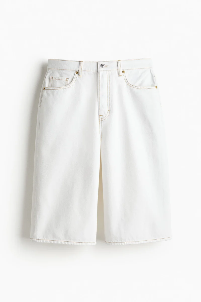 H&M High Knee Denim shorts