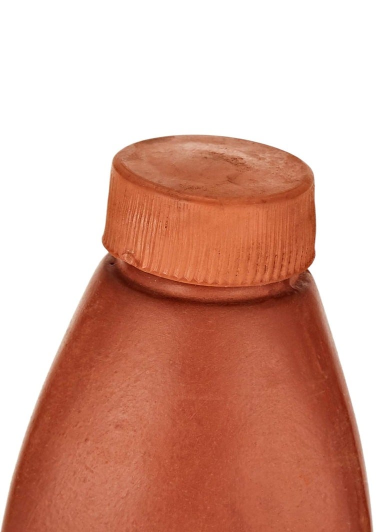 Harmony Harmony Clay Earthen Triangle Bottle-300ML  - Image 2