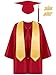 SOMSOC 4 Pieces Kindergarten Graduation Gown Grad Cap Set for Kids Preschool Nursery Graduation Stole Gown with 2025 Tassel - Image 3