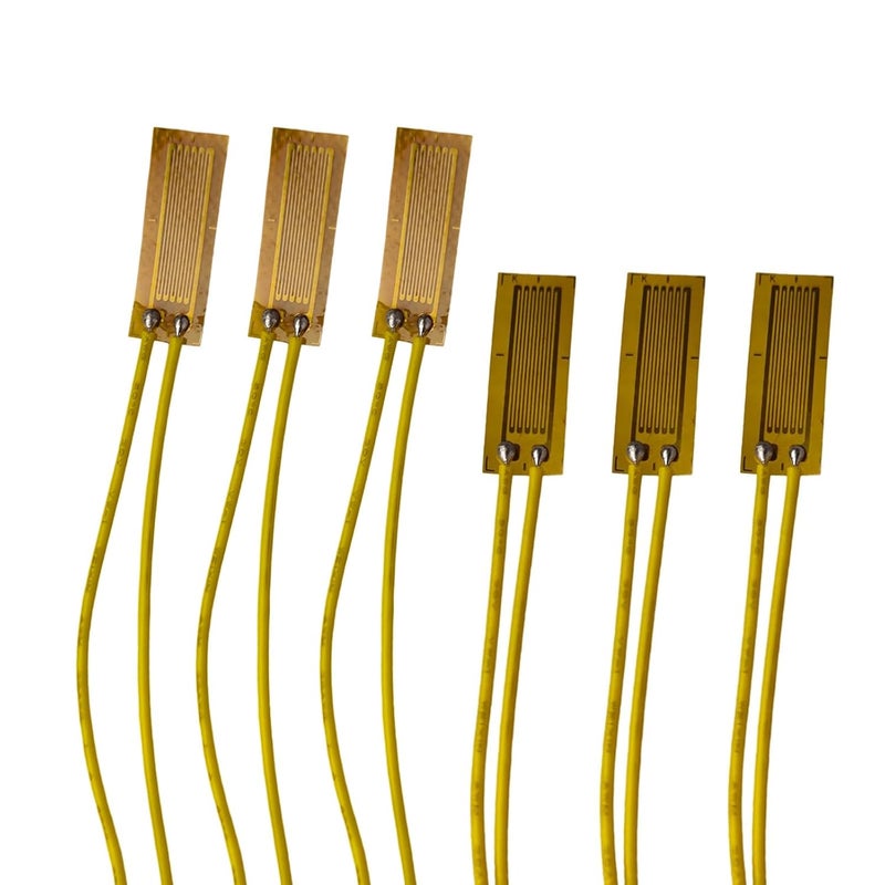 Culler Strain Gauge, 10AA 120 Ohm Strain Gauge Used in Mechanics Experiment for Material, Industry or Science (6 Pack) - Image 2