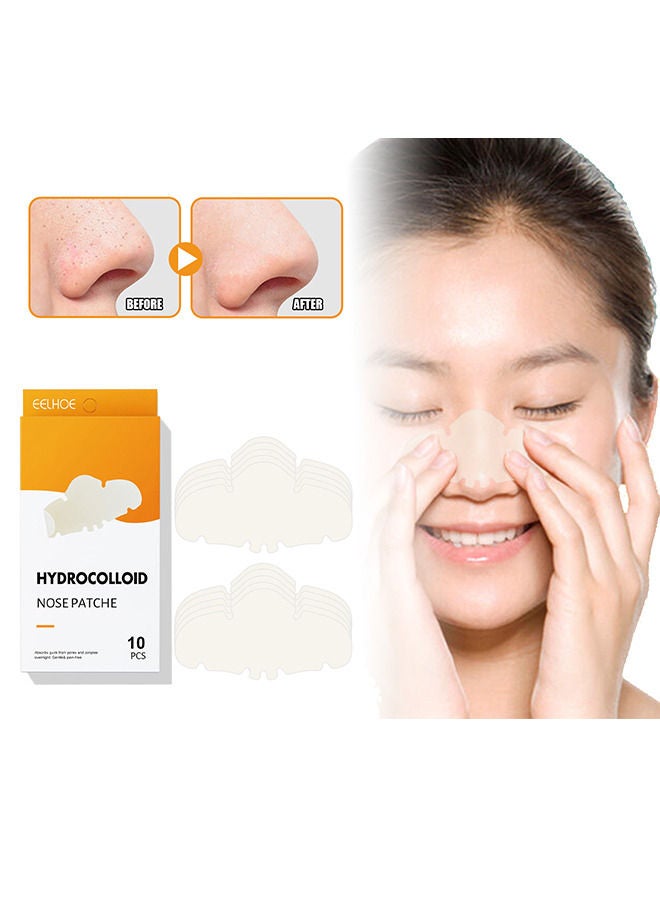 EELHOE Blackhead Pore Strips, Deep Cleansing, Face Nose Pores 10 Strips - Image 1