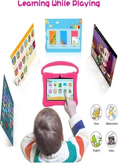 Generic 7 Inch Kids Android Tablet, 1GB Ram 16GB Storage, Toddler Tablet with IPS Screen, Parental Control, Bluetooth, WiFi, Child Proof Case with Stand, Learning  - Image 5