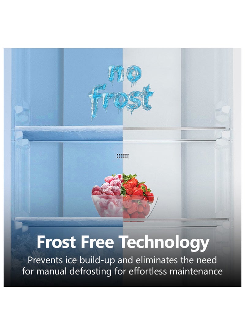 DAEWOO 392L Gross / 257L Net Capacity Upright Freezer, Frost-Free Convertible Freezer/Fridge, Multi-Function, Premium Stainless Steel Design, - Image 3