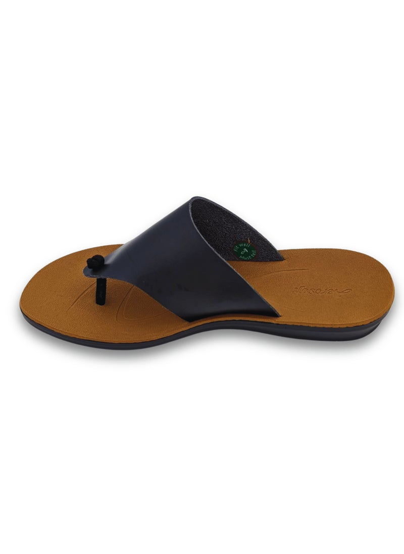 ايروسوفت صندل نسائي من إيروسوفت FW8661 باللون الأسود  - Image 2