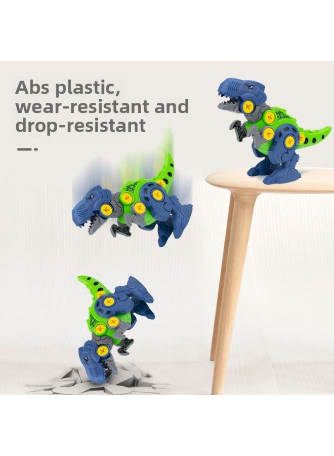 Assembled Dinosaur Egg Children's Toys Little Boy Explosions DIY Tyrannosaurus Rex Triceratops Toy Stall Supply Wholesale-Color:Large Disassembly Triceratops 【without Eggshell Color Box】】 - Image 5
