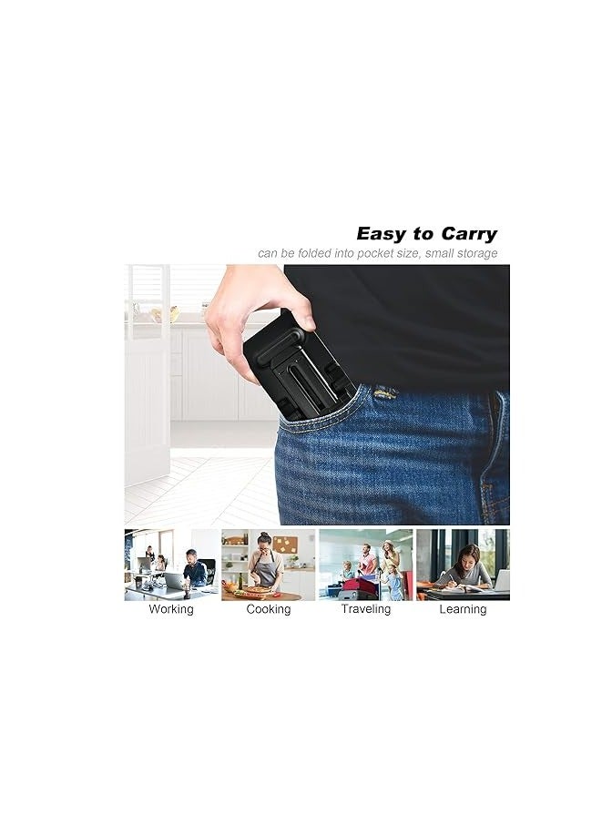 Foldable Desk Phone Holder Portable Adjustable Angle with Stable Anti-slip Design - Image 3