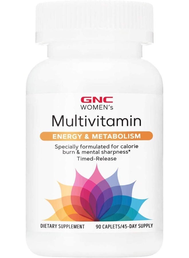 GNC Women's Energy & Metabolism Multivitamin 90 ct (Pack of 2) - Image 3