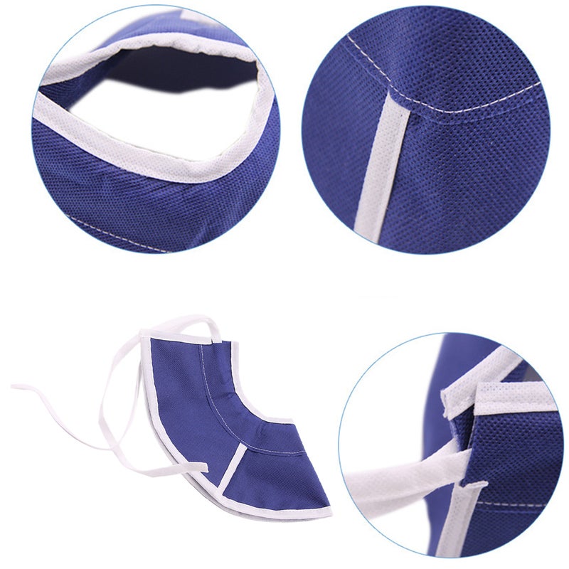 2pcs Non-Woven Fabric Pet Collar Lightweight Breathable Collar for Dog Cats - Size S - Image 4