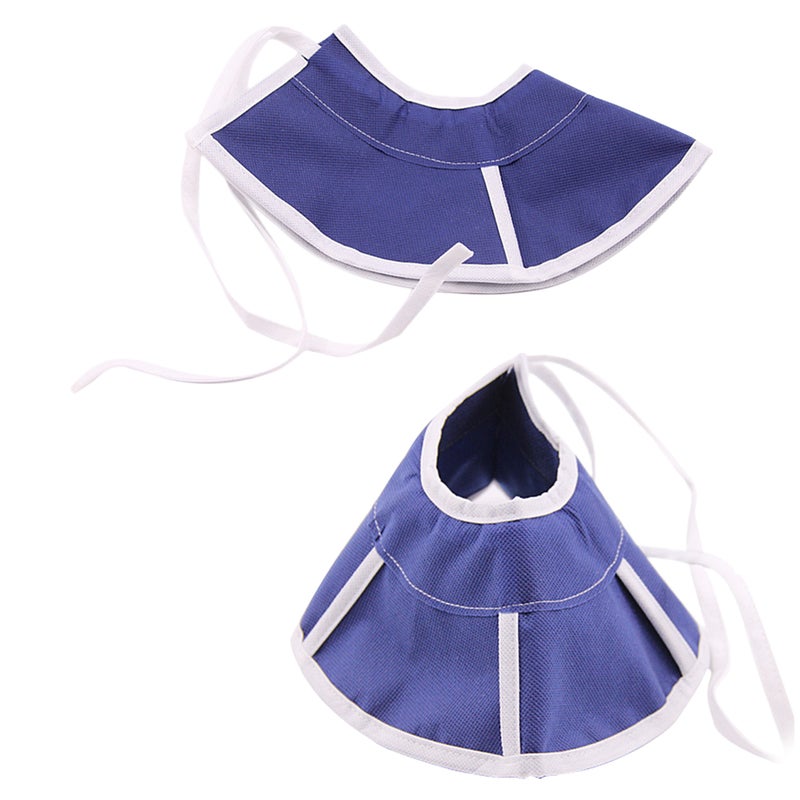 2pcs Non-Woven Fabric Pet Collar Lightweight Breathable Collar for Dog Cats - Size S - Image 5