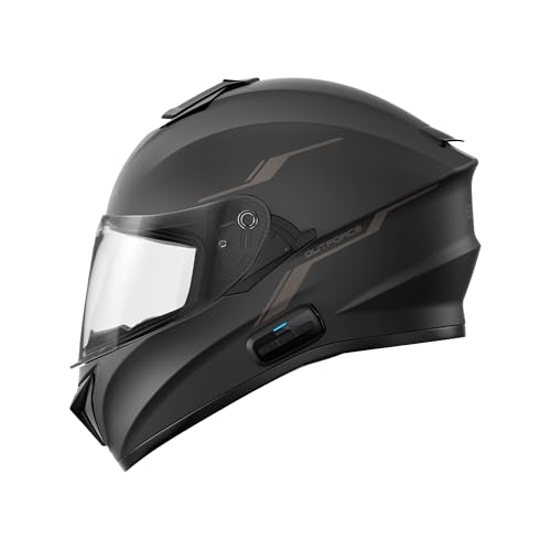 Sena OutForce Smart Helmet Full Face (Matt Black, XX-Large) (OUTFORCE-MBXXL) - SP85 - Image 3