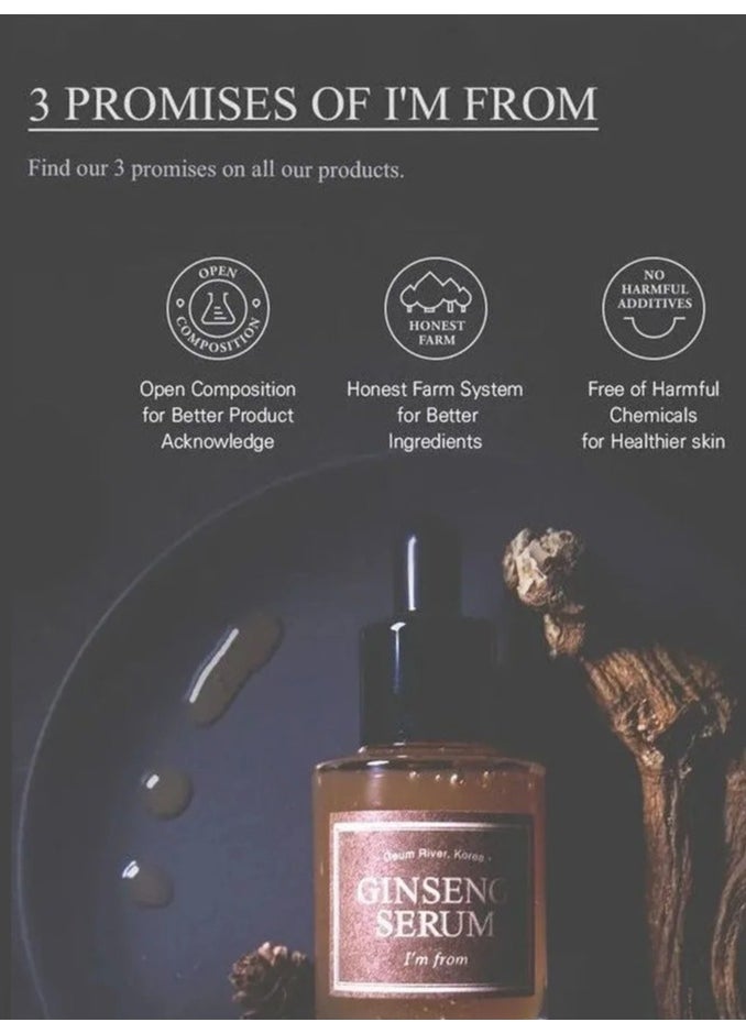 I'M FROM - I'm From, Ginseng Serum, 1.01 fl oz (30 ml) - Image 1