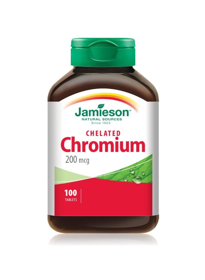 جاميسون الكروميوم 200 مايكروغرام 100 قرص - Image 1
