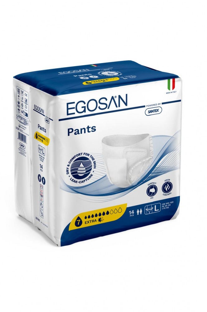 Egosan diaper panties size L  (14 pieces bag)